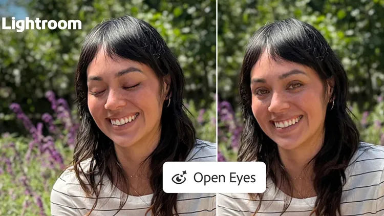 Bebas Mata Pejam! Lightroom Mobile Hadirkan Fitur AI untuk Membuka Mata Secara Otomatis