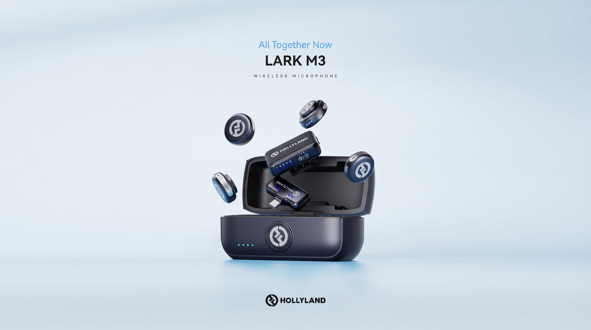 Hollyland LARK M3: Mic Wireless yang Bisa Bikin Konten & Interview Kamu Makin Pro!