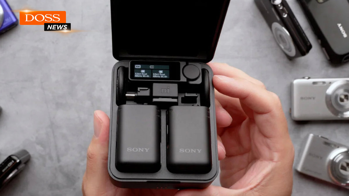 Wireless Mic Sony ECM-W5 Dirilis, Punya Fitur Unik dan Siap Tantang DJI dan RØDE