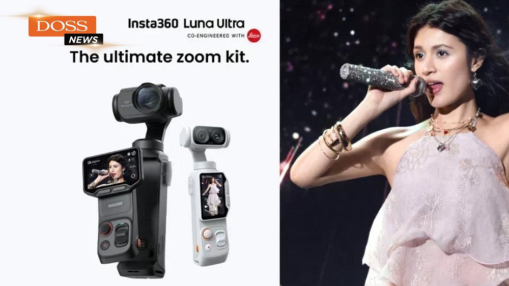 Insta360 Luna Ultra Dapat Upgrade Gokil: Zoom Tembus 450mm & Cocok Banget Buat Nonton Konser