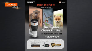 Foto Wildlife Makin Tajam, Ayo Pre-Order Sony FE 400mm F4.5 GM OSS di DOSS, Bonusnya Melimpah!