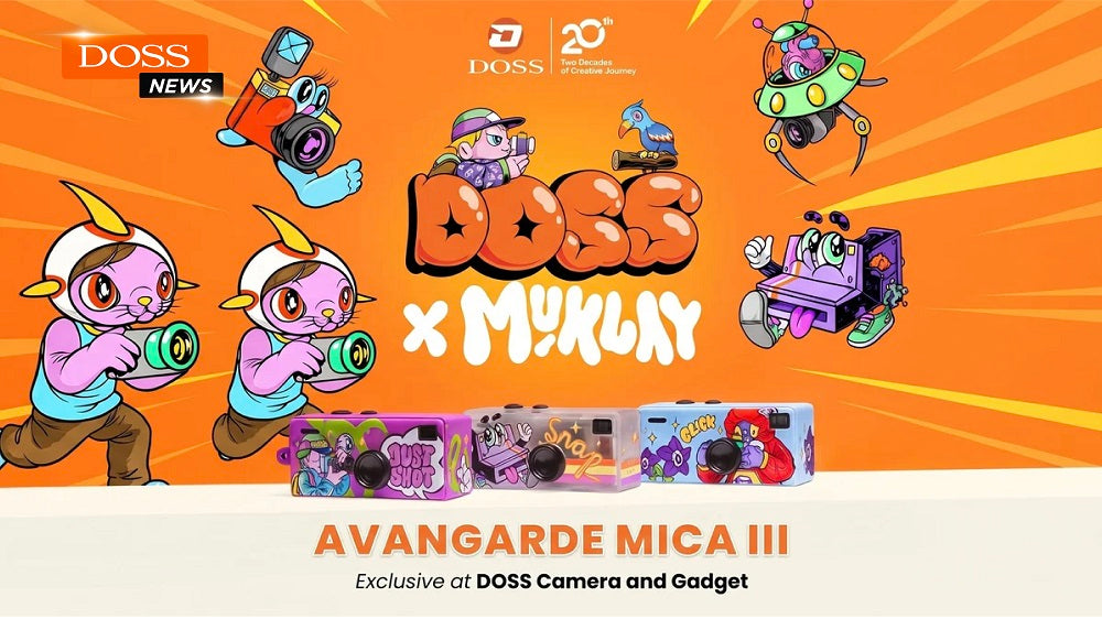 Kolaborasi DOSS × Muklay Hadirkan Kamera Avangarde Mica III dengan Desain Spesial