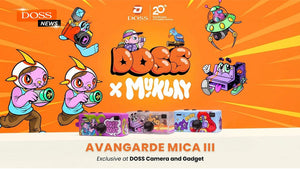 Kolaborasi DOSS × Muklay Hadirkan Kamera Avangarde Mica III dengan Desain Spesial