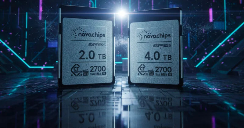 Novachips Rilis CFexpress Type B Hingga 4TB dengan Sertifikasi VPG 800 Pertama di Dunia