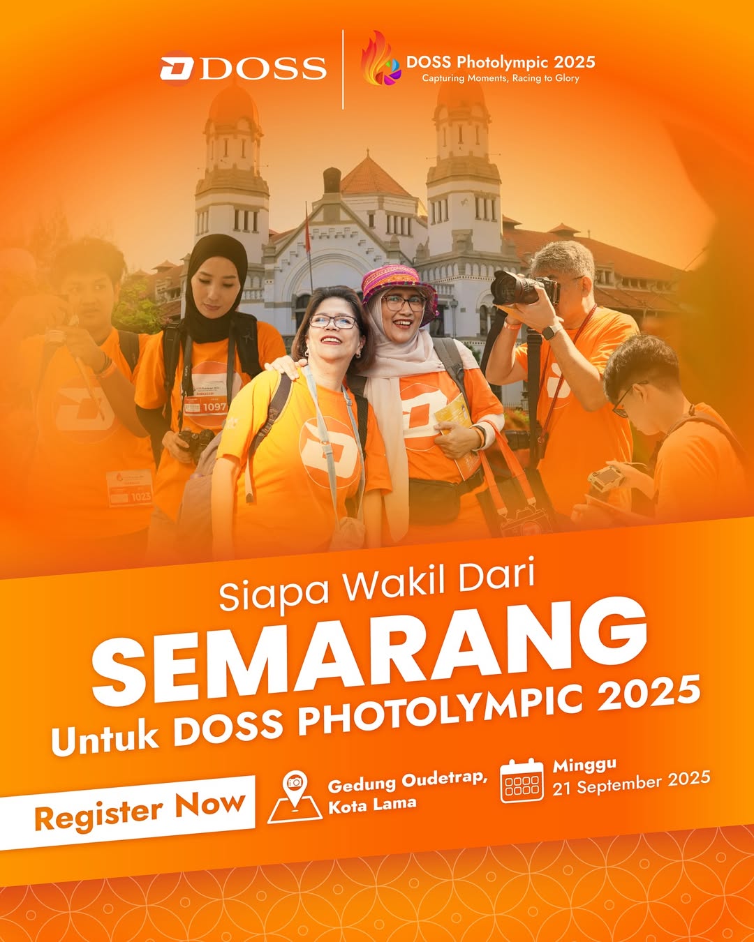 DOSS Photolympic 2025 Semarang: Ajang Photo Rally Paling Seru Tahun Ini, dengan Total Hadiah 10 Juta Rupiah