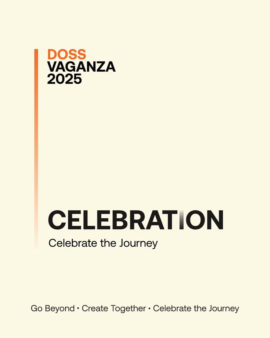 DOSS Celebration 2025 di DOSS Vaganza: Perayaan Kreativitas di Mana Setiap Karya Pantas Dirayakan