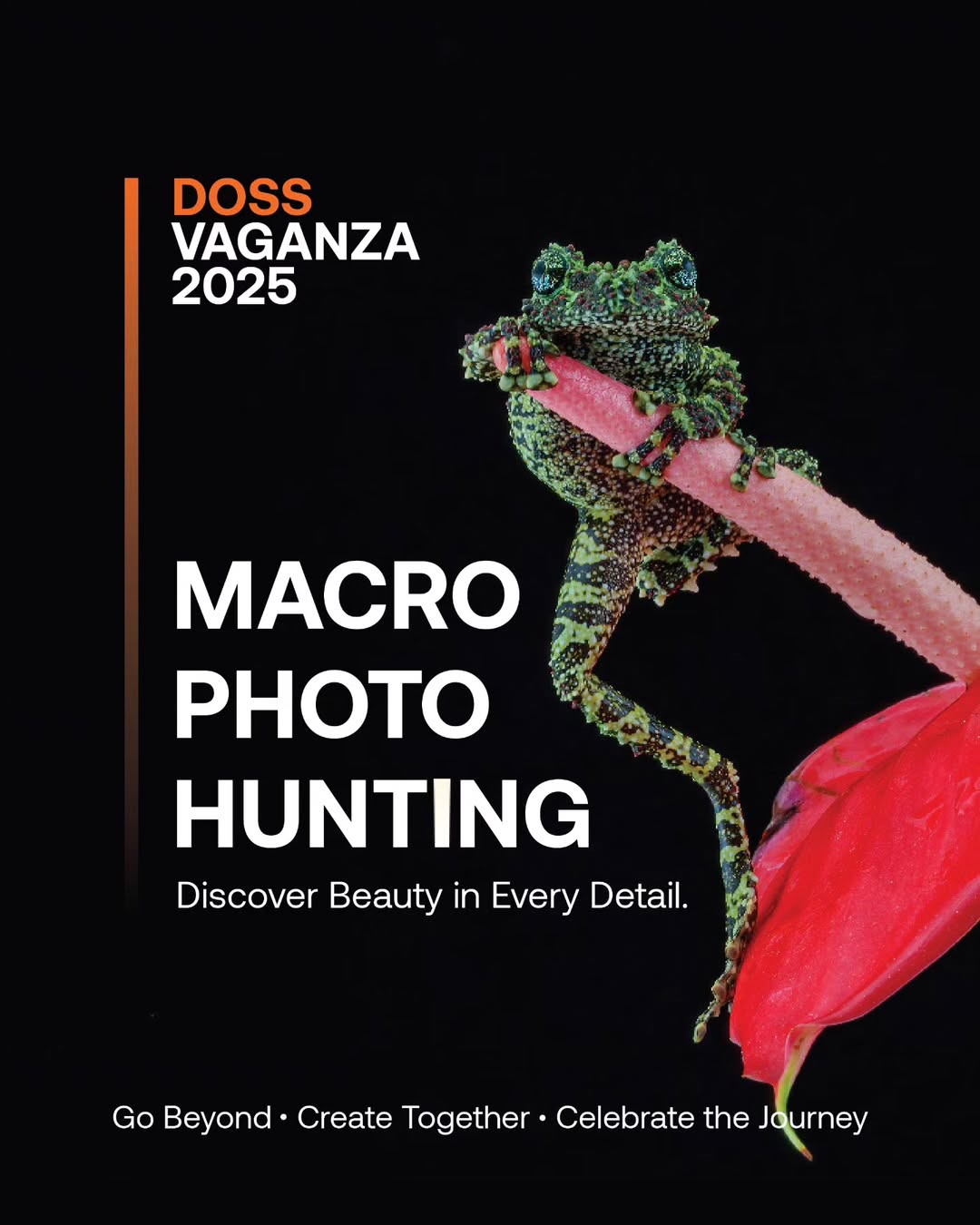 Macro Photo Hunting Hadir di DOSS Vaganza 2025, Yuk Hunting Bareng Mentor Profesional