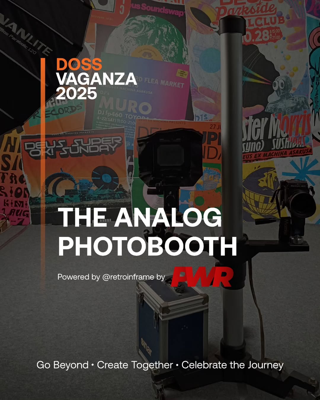 Yuk Ramaikan The Analog Photobooth bareng @retroinframe dan PWR di DOSS Vaganza 2025