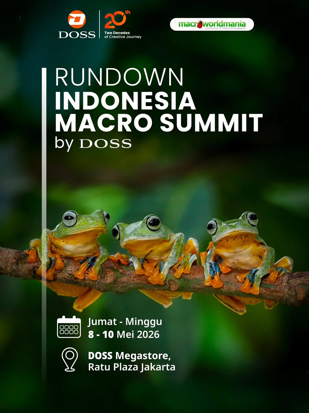 Rundown Indonesia Macro Summit 2026 by DOSS: Jadwal Lengkap & Keseruannya