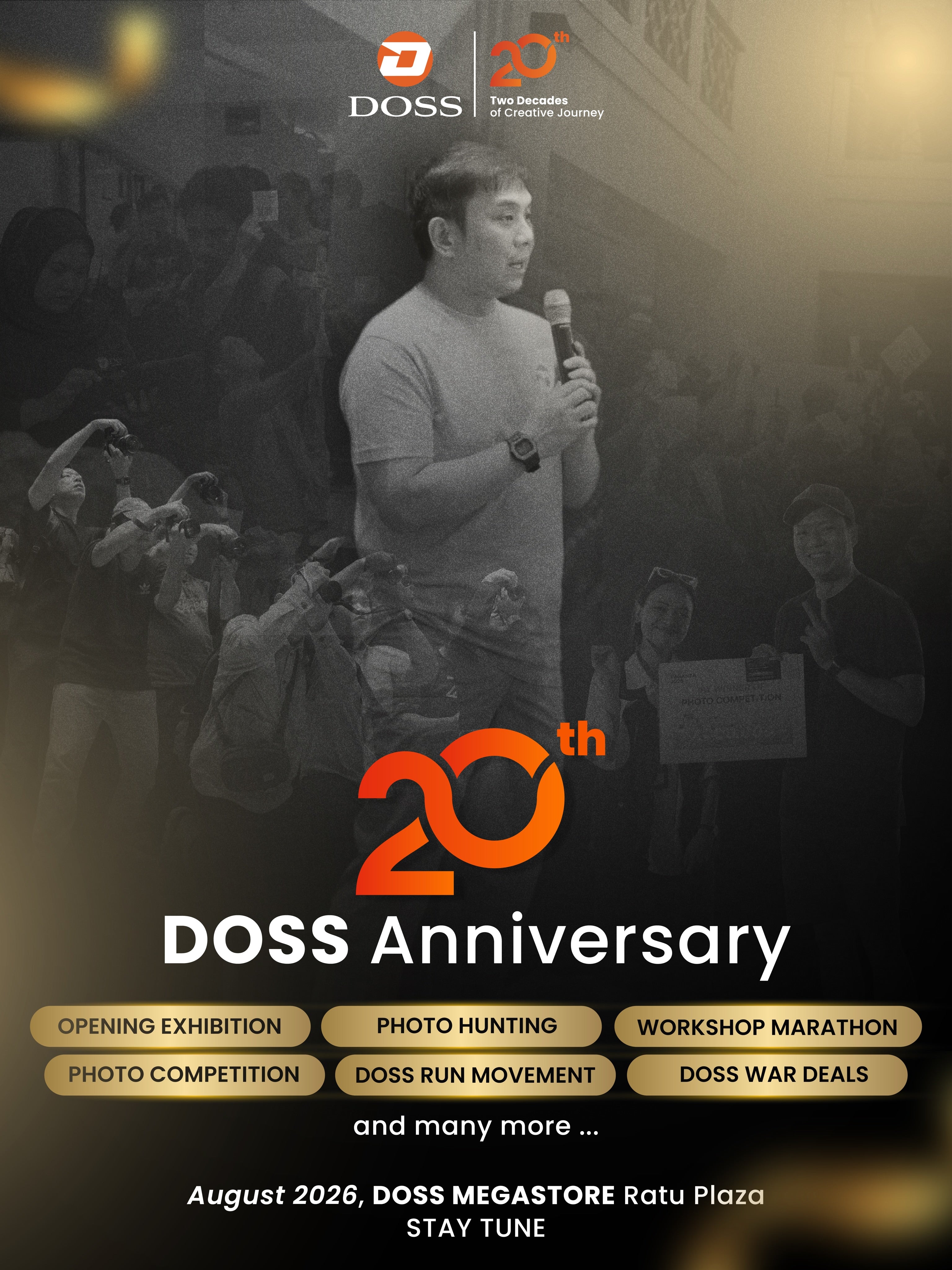 Siap-Siap! DOSS Rayakan Anniversary ke-20 dengan Event & Promo Gila-Gilaan di Agustus 2026