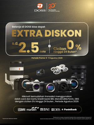 Rayakan DOSS 20th Anniversary, Ada Extra Diskon hingga Rp2,5 Juta & Cicilan 0% sampai 24 Bulan