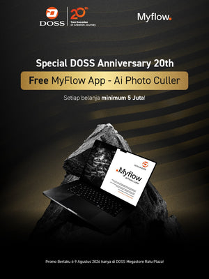 Editing Ribuan Foto Jadi Kilat! DOSS Bagikan MyFlow AI Photo Culler Gratis Spesial Ulang Tahun ke-20