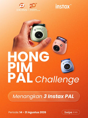 Yuk, Ikutan HONG PIM PAL Challenge Special Opening DOSS PIM 2 dan Menangkan Instax PAL