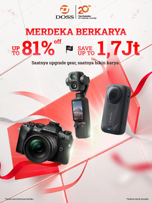 Merdeka Berkarya, Saatnya Upgrade Gear Impianmu di DOSS dengan Diskon Spesial di Agustus Ini