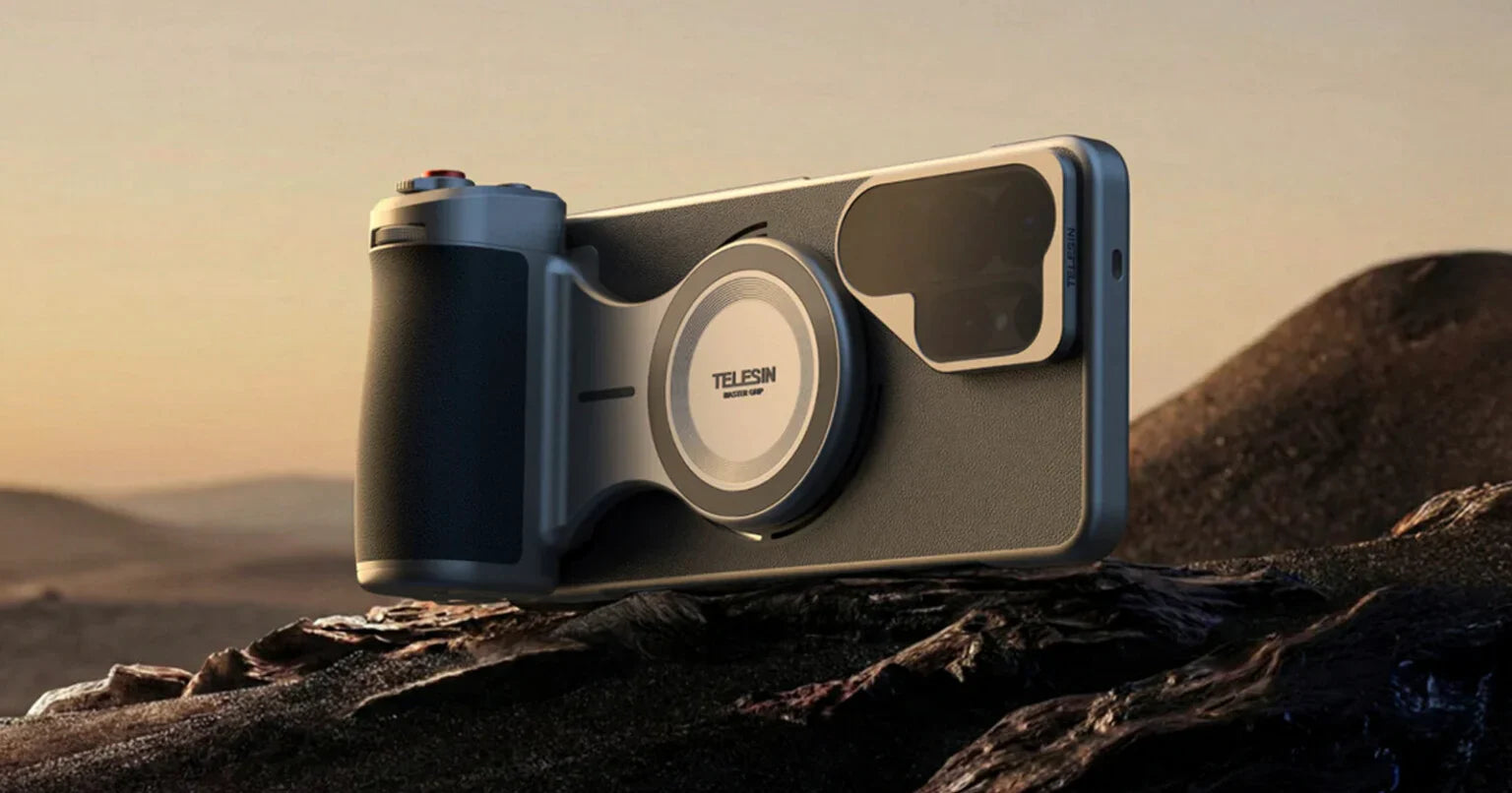 Telesin Master Grip Hadirkan Pegangan Kamera untuk Smartphone, Ubah iPhone dan Galaxy Jadi Kamera Profesional