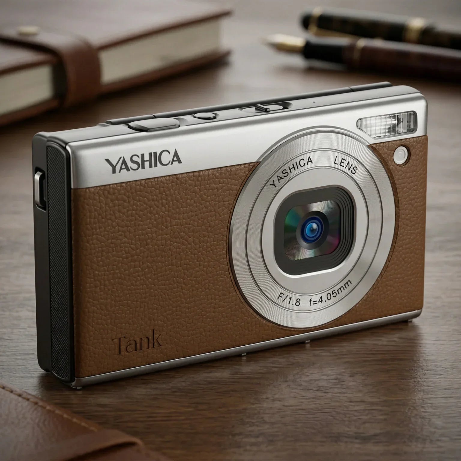 Yashica Tank Dirilis: Kamera Digital Retro Ringkas dengan Layar Flip dan Video 4K