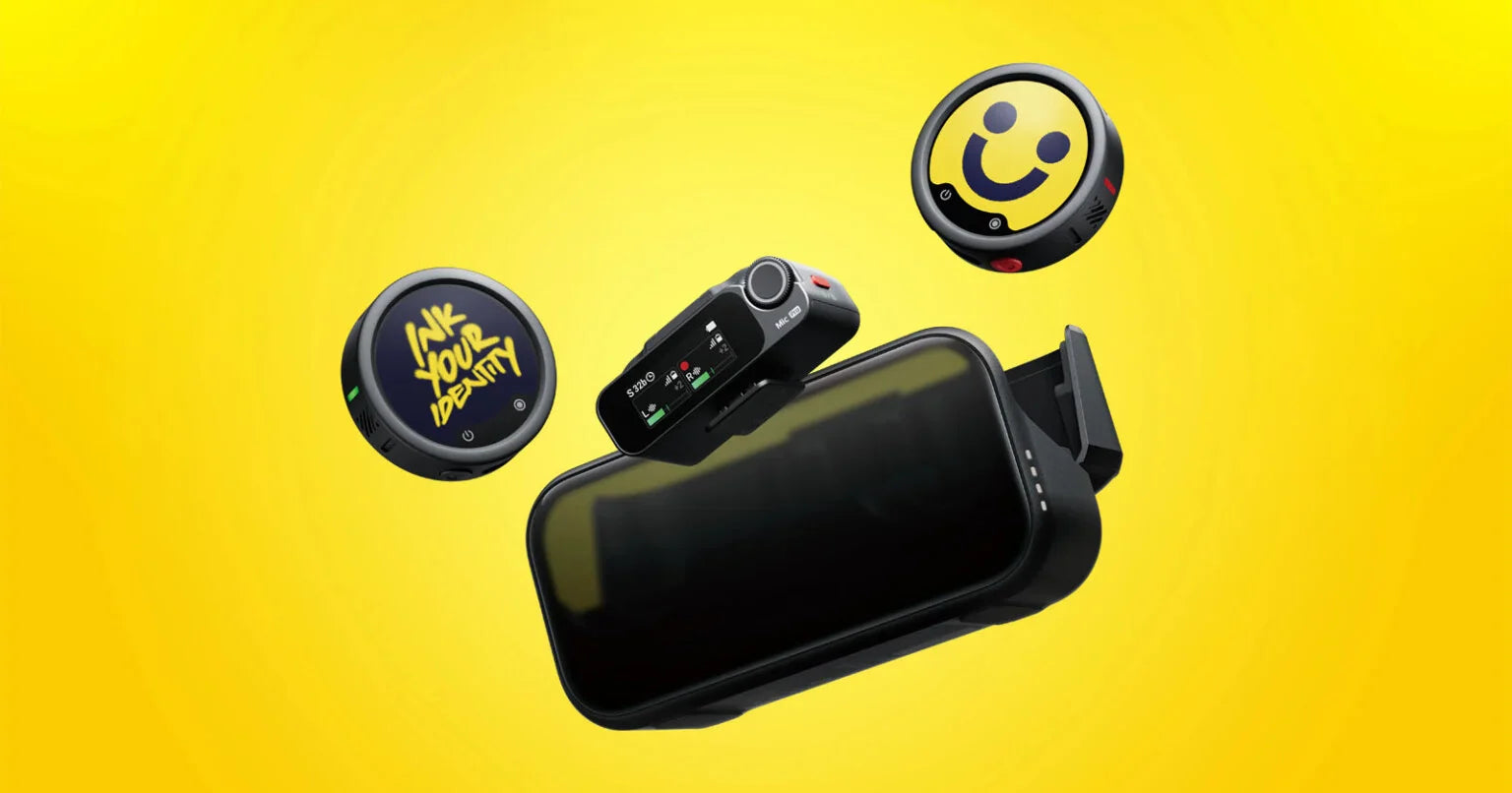 Insta360 Mic Pro: Mic Wireless Unik dengan Layar E-Ink untuk Personal Branding