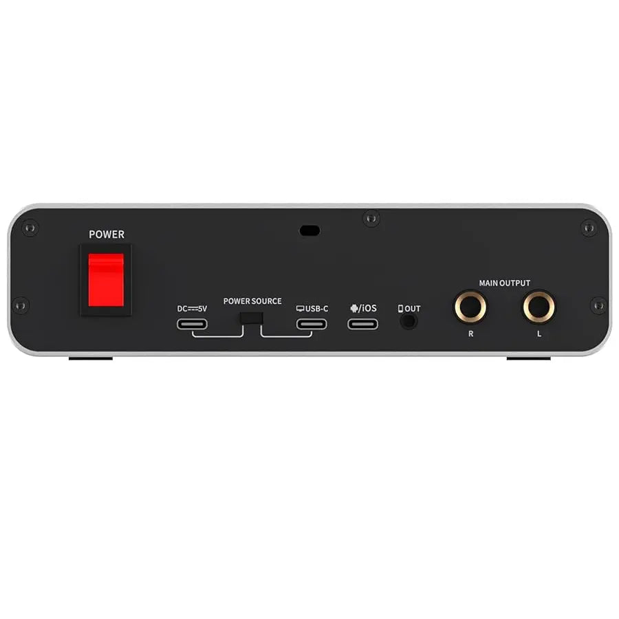 Maono PS22 Audio Interface for Recording, Music Production, Guitar - Black
