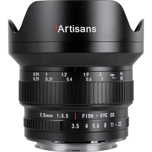 7Artisan 7.5mm F3.5 Canon EF Mount for DSLR