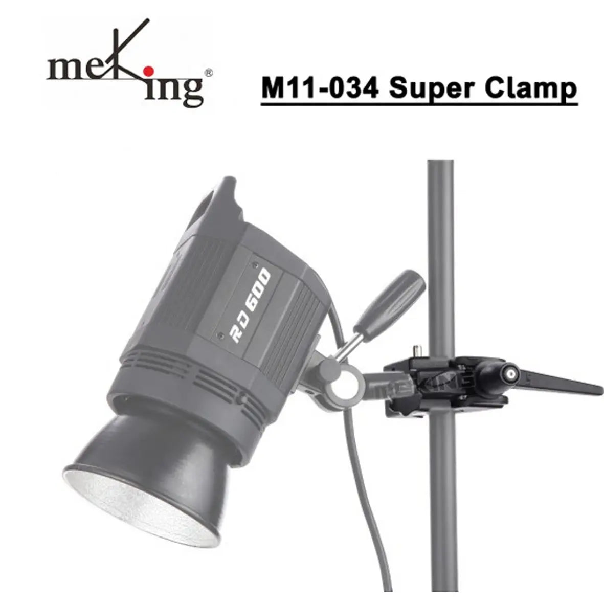 Meking Super Clamp 13-50mm, with Handle, Black M11-034