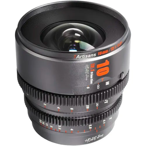 7artisans Photoelectric 10mm T2.1 Hope S35 Cine Lens (Sony E, Titanium Gray)