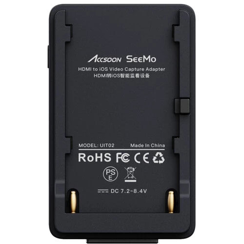 Accsoon SeeMo HDMI iOS/HDMI Smartphone Adapter (Black)