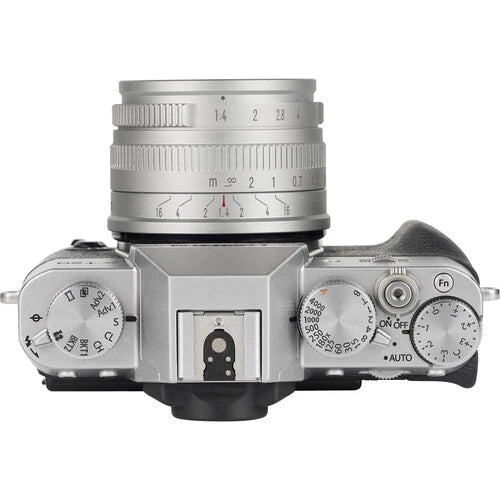 7Artisan 35mm F1.4 APS-C Fuji FX Silver
