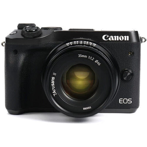 7Artisan 35mm F1.2 II Canon EOS-M Mount (Black)