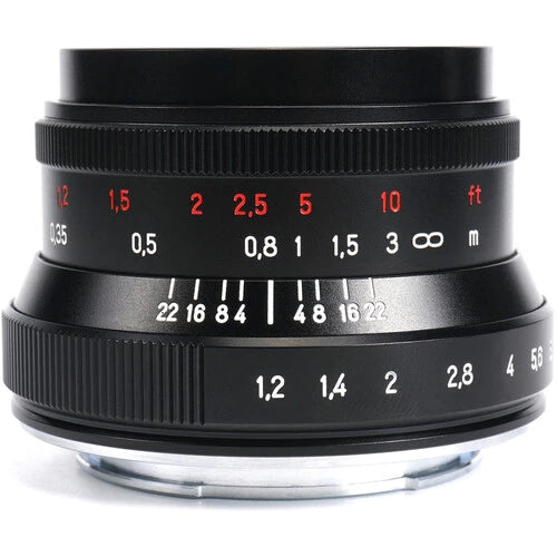 7Artisan 35mm F1.2 II Canon EOS-M Mount (Black)