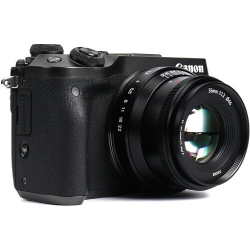 7Artisan 35mm F1.2 II Canon EOS-M Mount (Black)