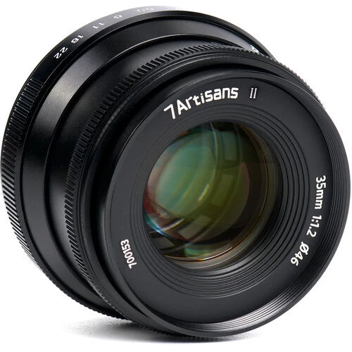 7Artisan 35mm F1.2 II Panasonic Olympus M43 Mount (Black)