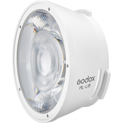 Godox ML100R Kit-3 RGB Portable LED Light (with 36° Lens and BG02 Battery Handle)
