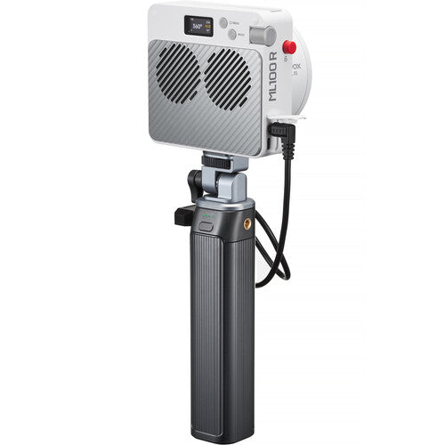Godox ML100R Kit-3 RGB Portable LED Light (with 36° Lens and BG02 Battery Handle)