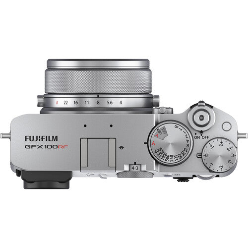 Fujifilm GFX100RF Medium Format Mirrorless Camera Silver