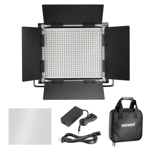 Neewer Professional Dimmable Bi-Color LED Video Light