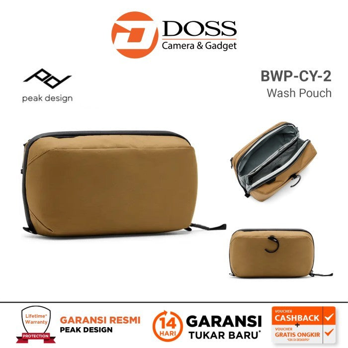 Peak Design BWP-CY-2 Wash Pouch - Coyote