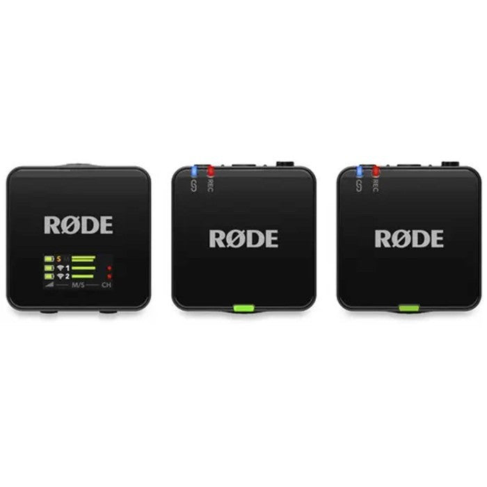 RODE Wireless GO (Gen 3) 2-Person Compact Digital Wireless Microphone System/Recorder (2.4 GHz, Black)