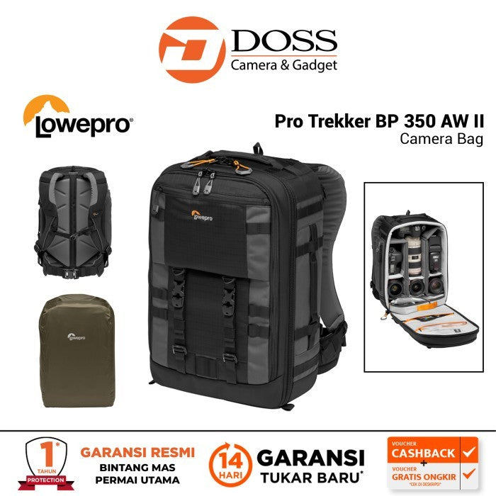 Lowepro Pro Trekker BP 350 AW II Tas Kamera BP350 AW II