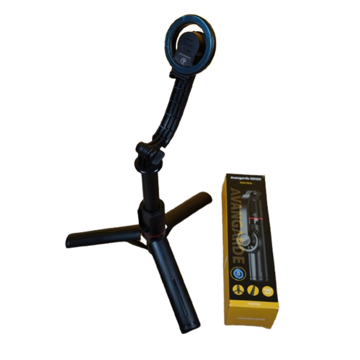 Avangarde Travel Phone Tripod Kit for Smartphone & Action Cam AV-SS100 Black