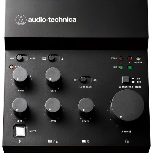 Audio Technica AT-UMX3 Livestreaming USB Audio Mixer