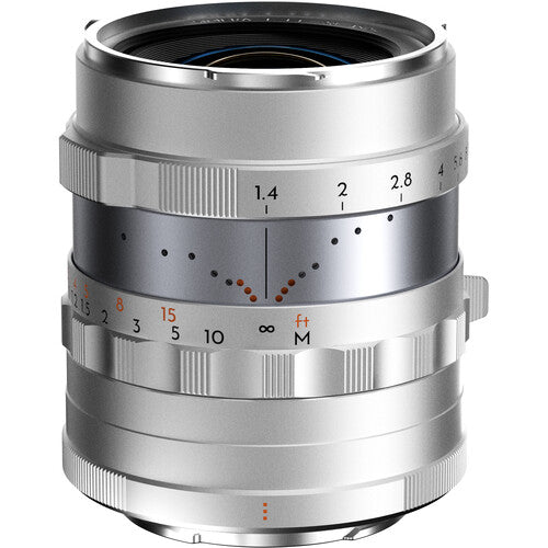 Thypoch Full-frame Photography Lens Simera 28mm f1.4 for Fujifilm X Mount-Silver