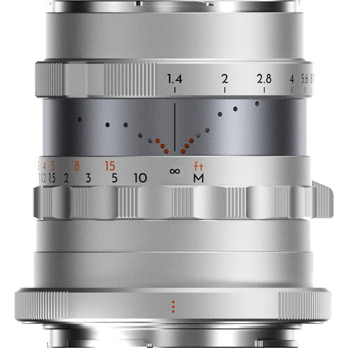 Thypoch Full-frame Photography Lens Simera 28mm f1.4 for Nikon Z Mount -Silver