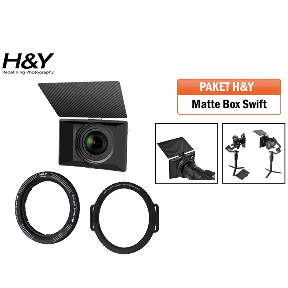 H&Y Paket Matte Box Swift