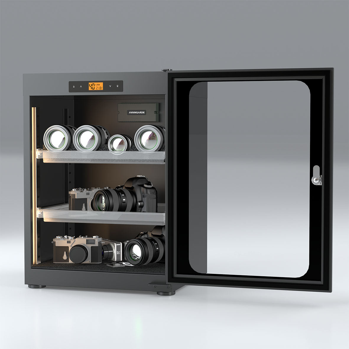 Avangarde AV-DT75D Electronic Dry Cabinet 72L Black
