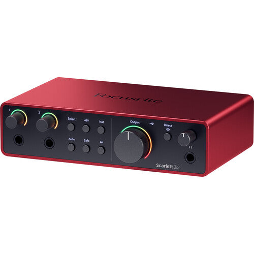 Focusrite Scarlett 2I2 USB-C Audio Interface (4th Generation)