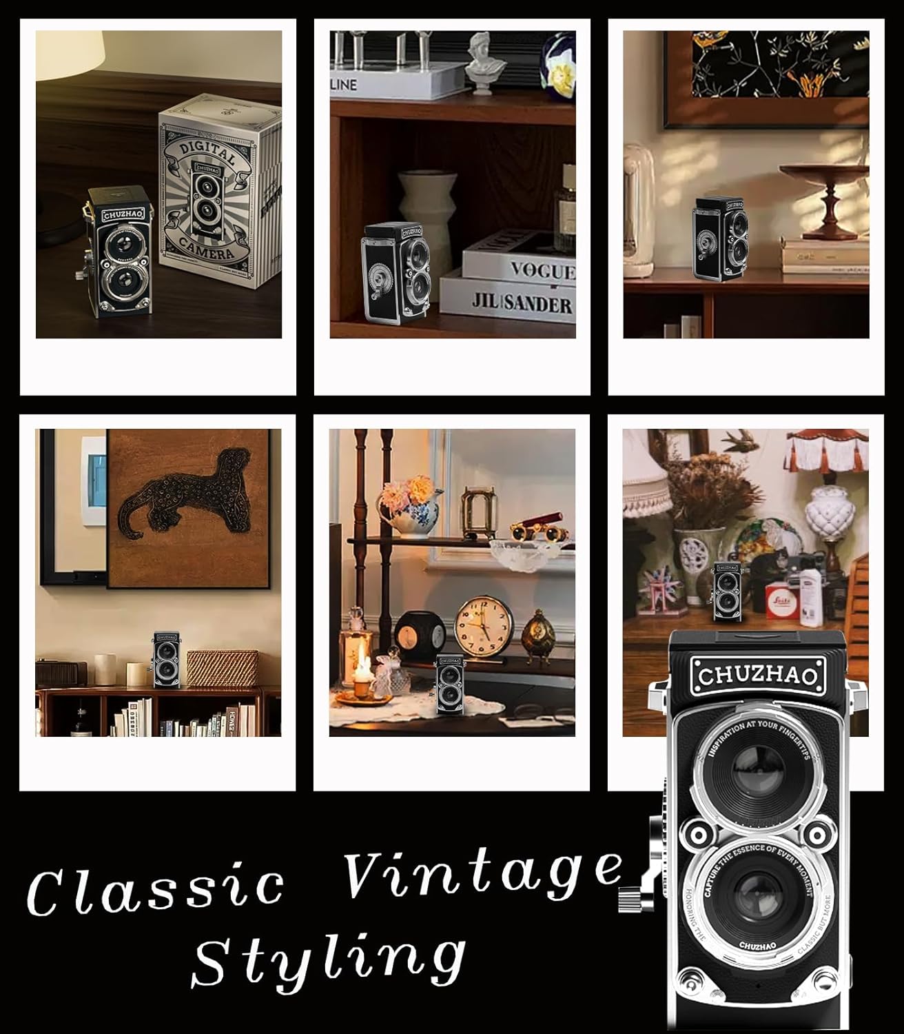 Chuzhao The Original Digital TLR Camera M1 (Black)