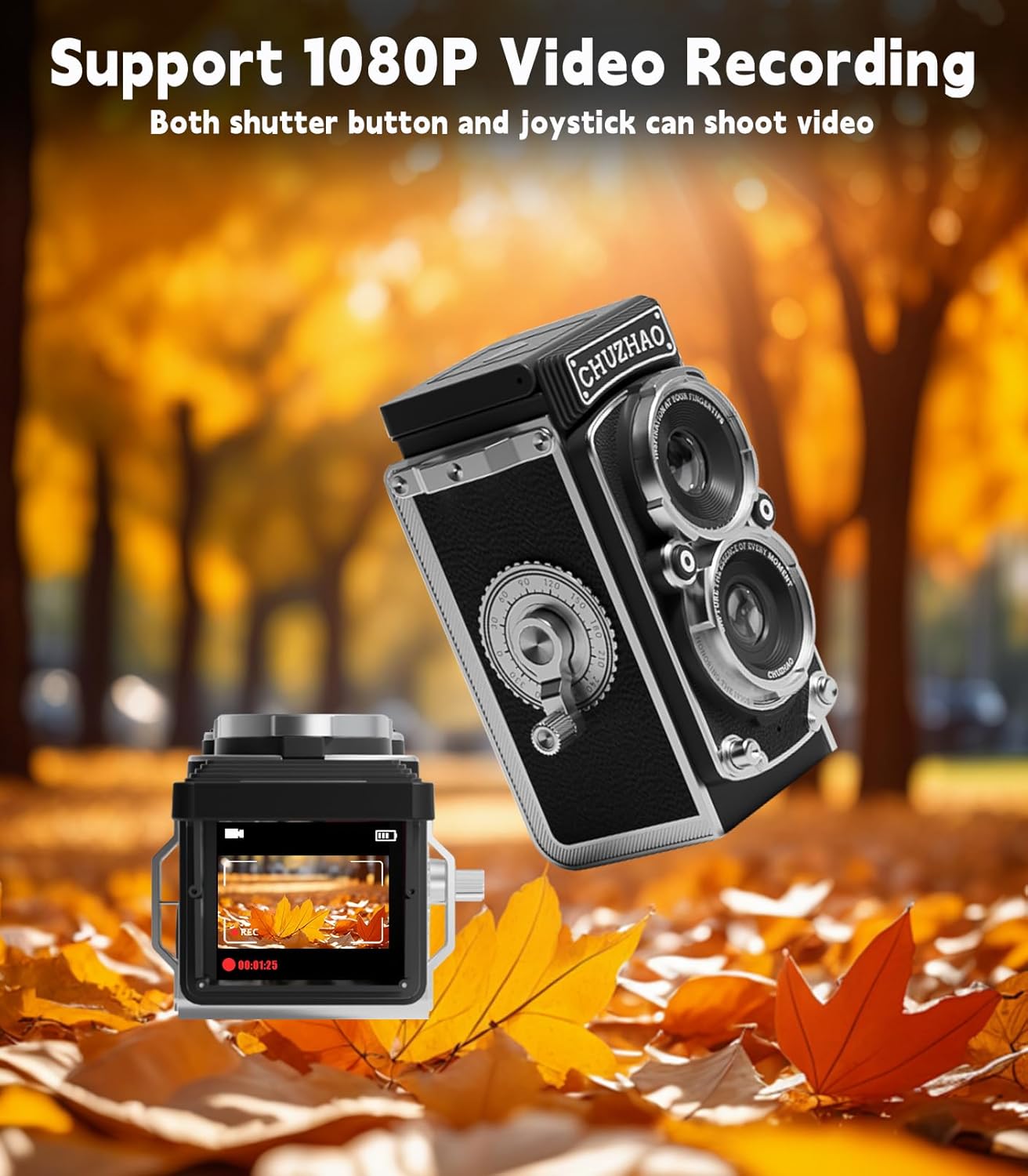 Chuzhao The Original Digital TLR Camera M1 (Black)