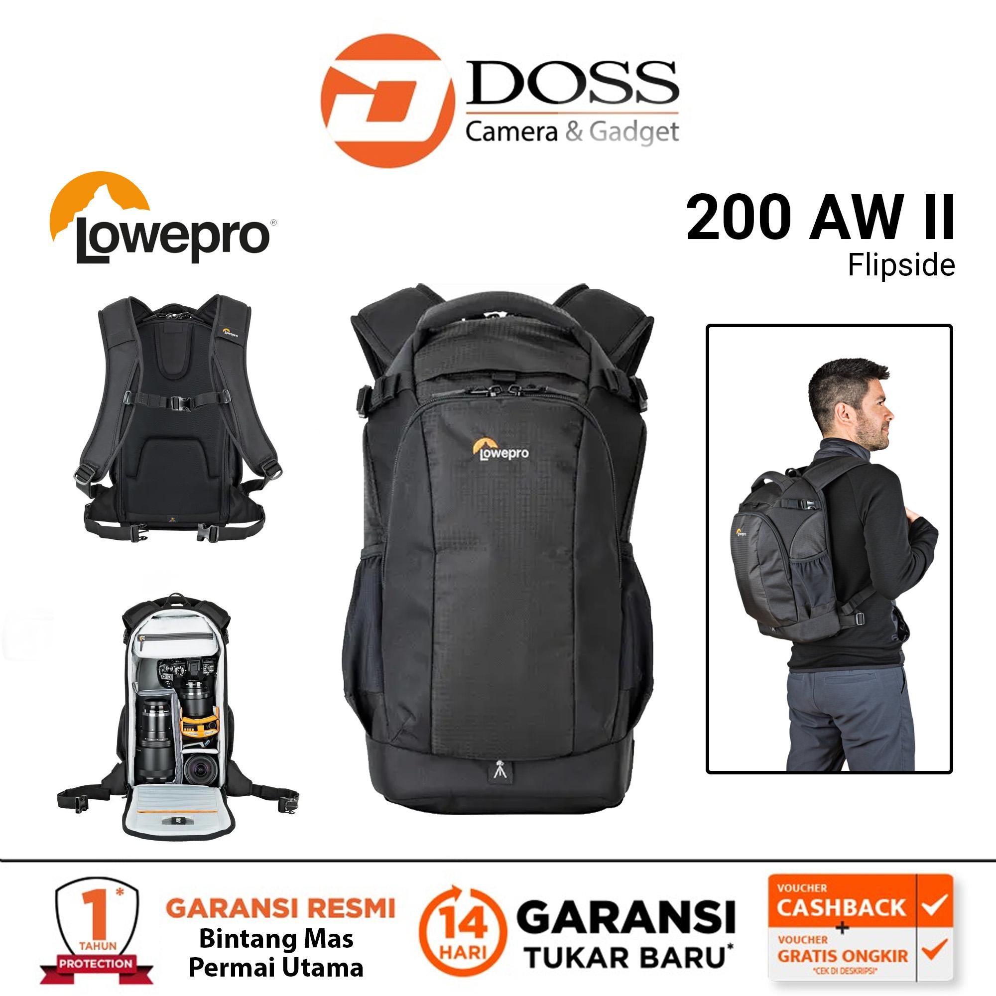 Lowepro Flipside 200 AW II Black 200AWII