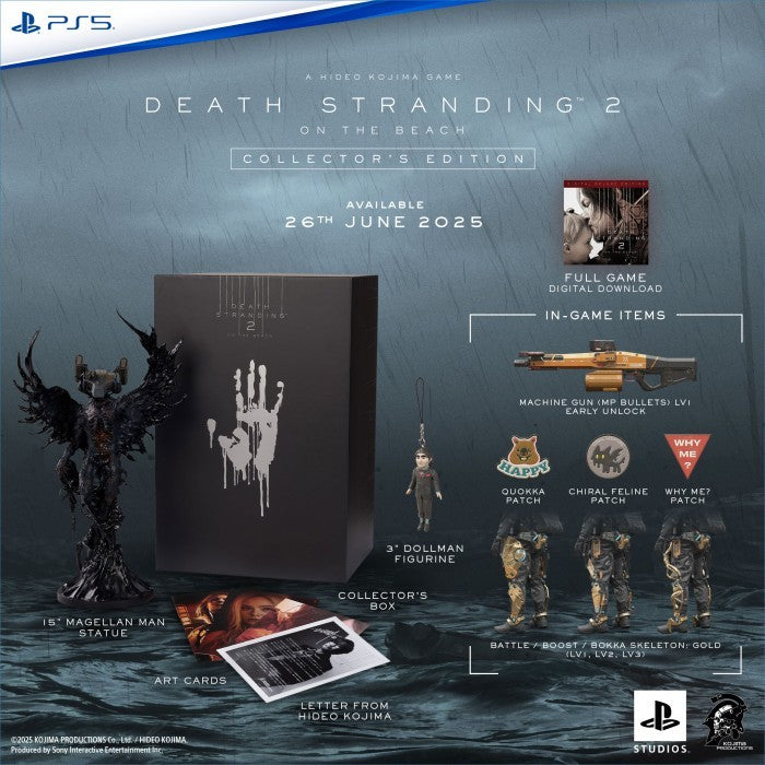 PS5 Death Stranding 2 ON THE BEACH PS5 Collector’s Edition Game PS 5