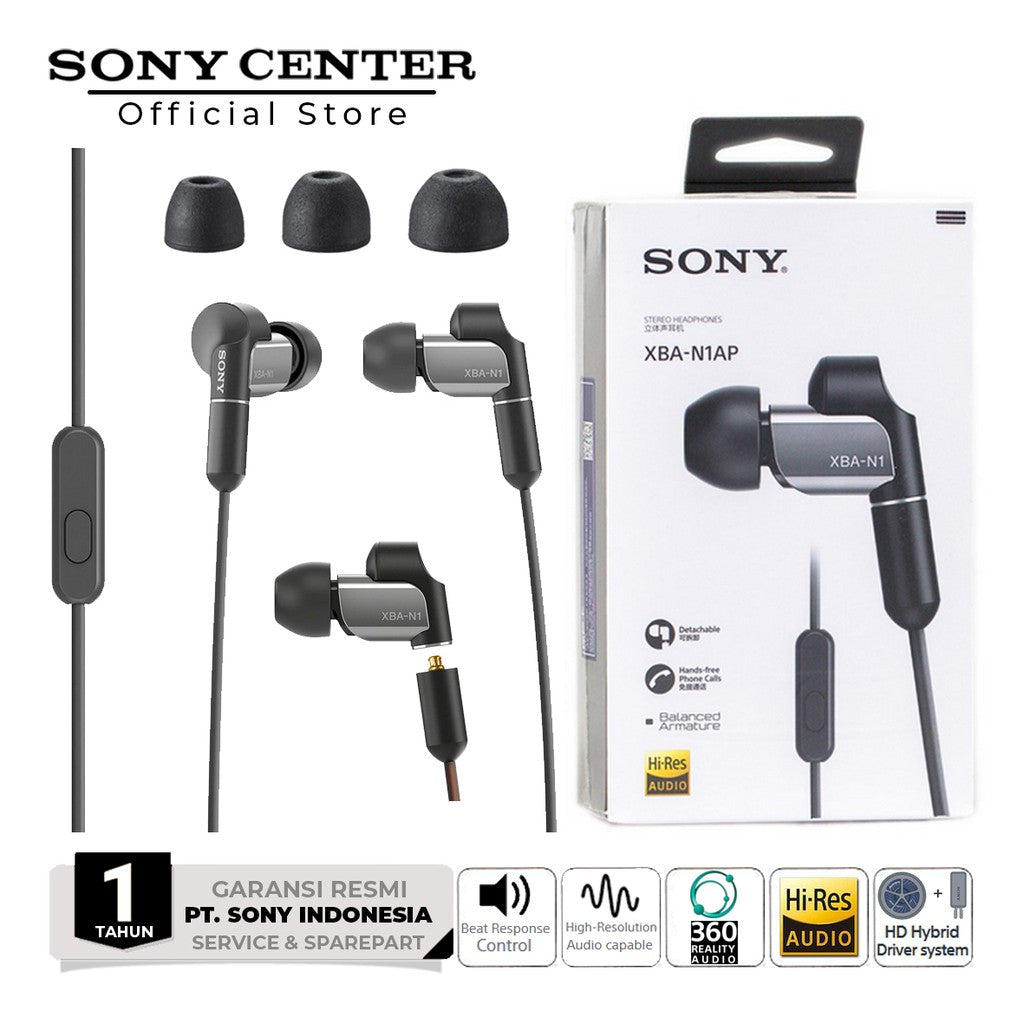 SONY XBA-N1AP In Ear Headset / XBA N1AP / XBAN1AP